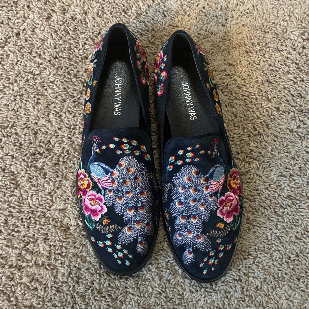 Johnny Was Fully Embroidered Loafer